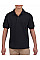 Black DryBlend® Youth Jersey Polo