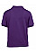 Purple DryBlend® Youth Jersey Polo