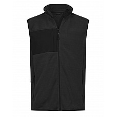 Black/Black Mountain Fleece Bodywarmer