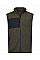 Deep Green/ Black Mountain Fleece Bodywarmer