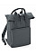 Graphite Grey Twin Handle Roll-Top Backpack