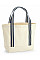 Natural/French Navy EarthAware® Organic Boat Bag