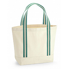 Natural/Sage Green EarthAware® Organic Boat Bag