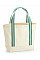 Natural/Sage Green EarthAware® Organic Boat Bag