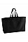 Black Oversized Canvas Tote Bag