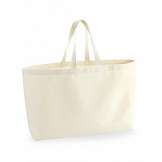 Natural Oversized Canvas Tote Bag