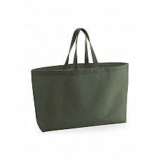 Olive Oversized Canvas Tote Bag