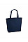 Navy Felt Shopper