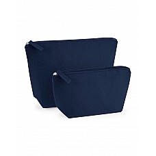 Navy Felt Accessory Bag