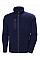 Navy Blue Oxford Fleece Jacket