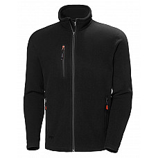 Black Oxford Fleece Jacket