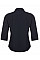 French Navy Ladies' 3/4 Sleeve Fitted Polycotton Poplin Shirt