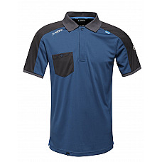 Blue Wing Offensive Wicking Polo