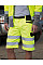 Fluro Yellow Safety Cargo Shorts