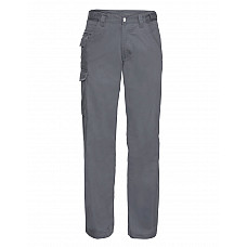 Convoy Grey Polycotton Twill Trousers (Reg)