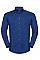 Bright Royal Men's Long Sleeve Classic Oxford Shirt