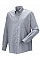 Silver Grey Men's Long Sleeve Classic Oxford Shirt