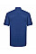 Bright Royal Men's Short Sleeve Classic Oxford Shirt