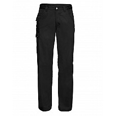 Black Polycotton Twill Trousers (Tall)