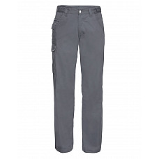 Convoy Grey Polycotton Twill Trousers (Tall)