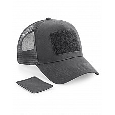 Graphite Grey Patch Snapback Trucker