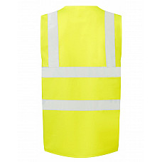 Hi-Vis Yellow UCC 4-Band Safety Waistcoat Class 2