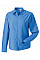 Corporate Blue Ladies' Long Sleeve Classic Polycotton Poplin Shirt