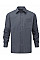 Convoy Grey Men's Long Sleeve Classic Polycotton Poplin Shirt