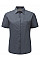 Convoy Grey Ladies' Short Sleeve Classic Polycotton Poplin Shirt