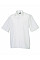 White Men's Short Sleeve Classic Polycotton Poplin Shirt