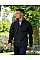 Black/Black Ablaze 3 Layer Printable Softshell Jacket