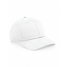 White Urbanwear 6 Panel Snapback