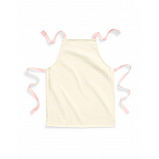 Natural/Pastel Pink FairTrade Cotton Junior Apron