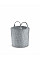 Grey Melange Felt Trug