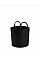 Black Felt Trug