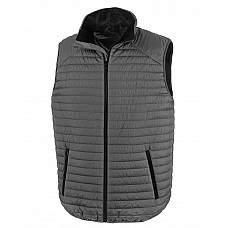 Grey/Black Thermoquilt Gilet