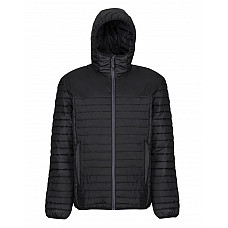 Black Recycled Thermal Jacket