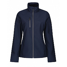 Navy Ladies' Recycled Softshell