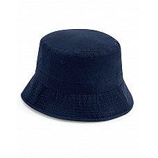 French Navy Recycled Polyester Bucket Hat