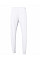 White Unisex Jogger Sweatpants