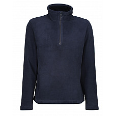 Navy 100% Recycled Half Zip Fleece