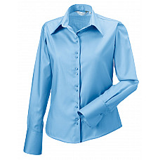 Bright Sky Ladies' Long Sleeve Ultimate Non-Iron Shirt