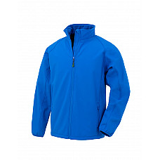 Royal Blue Men's Recycled 2-Layer Printable Softshell Jacket