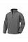 Workguard Grey Men's Recycled 2-Layer Printable Softshell Jacket