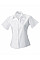 White Ladies' Short Sleeve Tailored Ultimate Non-Iron Shirt