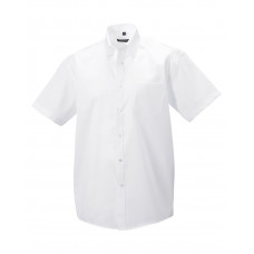 White Men's Short Sleeve Classic Ultimate Non-Iron Shirt