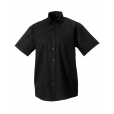 Black Men's Short Sleeve Classic Ultimate Non-Iron Shirt