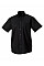 Black Men's Short Sleeve Classic Ultimate Non-Iron Shirt