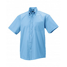 Bright Sky Men's Short Sleeve Classic Ultimate Non-Iron Shirt