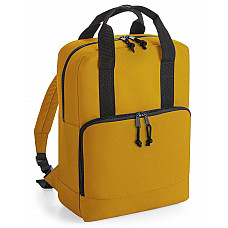 Mustard Recycled Twin Handle Cooler Backpack